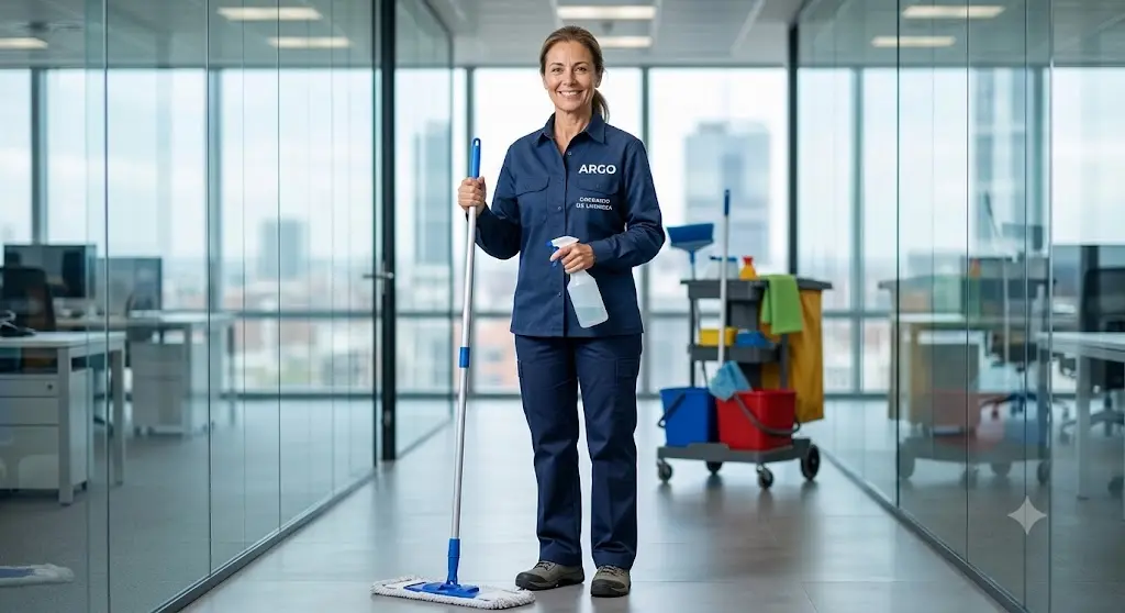 Profesional de ARGO Servicios de Limpieza